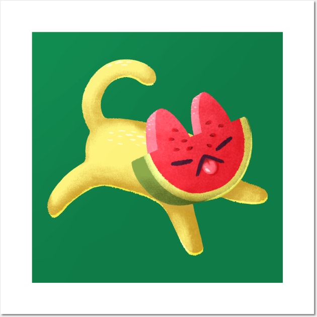 Watermelon Head Cat